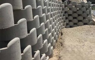 گلدان بتنی گلفوژ